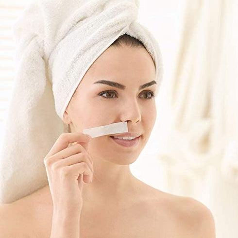 Facial Hair Removal Strips for Women Body Hair, Non-Woven (400 Pack, 7.85x2.7 In)