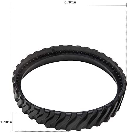 ATIE MX8 Elite MX6 Elite MX8 MX6 Pool Cleaners Tire Track R0526100 Replacement for Zodiac MX8 Elite, MX6 Elite, MX8, Mx6 Pool Cleaner Tire Track R0526100 (2 Pack)