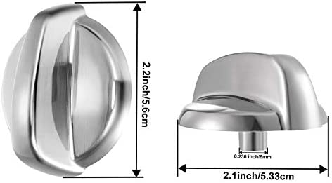 Gejoy WB03T10325 Knobs Burner Control Knobs Compatible with General Electric GE Range Cooktop Knob 2691864 PS3510510 (4 Packs)