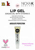 VARIETY SET OF 5 NK Hydrating Lip Gel - Vitamin E (Clear, Rosehip Oil, Bubble Gum, Cherry, Strawberry)
