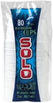 Solo 3-Ounce Plastic Bathroom Cups, 80-Count Package (80)