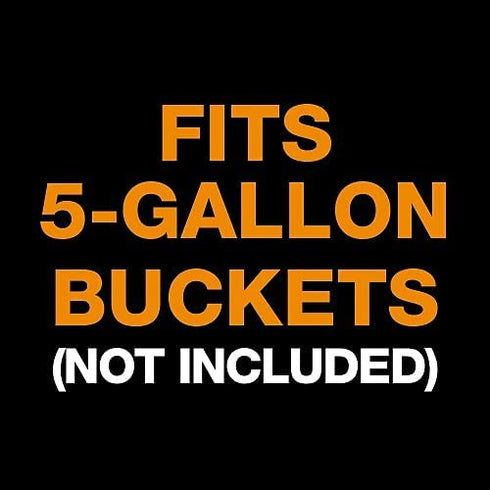 Fiskars 394240-1002 Five-Gallon Garden Bucket Caddy