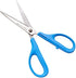 CANARY Office Scissors for Adult, Sharp Japanese Stainless Steel Blade, All Purpose Paper Scissors, Blue Handle