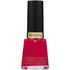 Revlon Nail Enamel, Chip Resistant Nail Polish, Glossy Shine Finish, in Red/Coral, 270 Cherries In The Snow, 0.5 oz