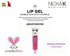 VARIETY SET OF 5 NK Hydrating Lip Gel - Vitamin E (Clear, Rosehip Oil, Bubble Gum, Cherry, Strawberry)