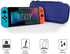 Orzly Carrying case for Nintendo Switch OLED and Switch Console - Midnight Blue Protective Hard Portable Travel case Shell Pouch for Nintendo Switch Console & Accessories