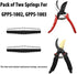 gonicc Replacement Springs Pruners Models(GPPS-1002, GPPS-1003), 2-Pack