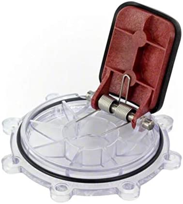 ATIE 7056 Check Valve Cover with Flapper Assembly Replacement For Zodiac Jandy Check Valve 7235, 7236, 7305, 7511, 7512 (Includes P/N: 7451 Flapper, 7302 Spring, 7304 Pin, 7236 Cover, and 1132 O-Ring)
