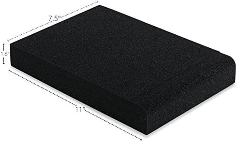Sound Addicted - Studio Monitor Isolation Pads for 5 Inch Monitors, Pair of Two High Density Acoustic Foam which Fits most Speaker Stands | SMPad 5