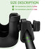Suranew Stroller Cup Holder with Phone Holder/Organizer, Universal Bike Cup Holder, 2-in-1 Cup Holder for Walker, Bike, Wheelchair, Walker