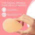 10 Pack Facial Sponge for Daily Cleansing and Gentle Exfoliating - Buff Puff Style Exfoliating Pads for Removing Dead Skin, Dirt and Makeup - Reusable Puf, Made in The USA