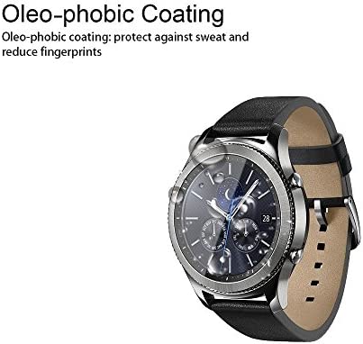 (3 Pack) Supershieldz Designed for Samsung Galaxy Watch 4 Classic (42mm) / Galaxy Watch (42mm) Tempered Glass Screen Protector Anti Scratch, Bubble Free