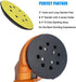 5" Hook and Loop Sander Pad for Ridgid R2600, R2601 Random Orbit Sanders - Replacement for Pad Part Number 300527002 - with Extra Hard Backing
