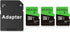 KEXIN 3 Pack 32GB Micro SD Card Memory Card MicroSDHC UHS-I Memory Cards Class 10 High Speed Card, C10, U1, 32 GB 3 Pack
