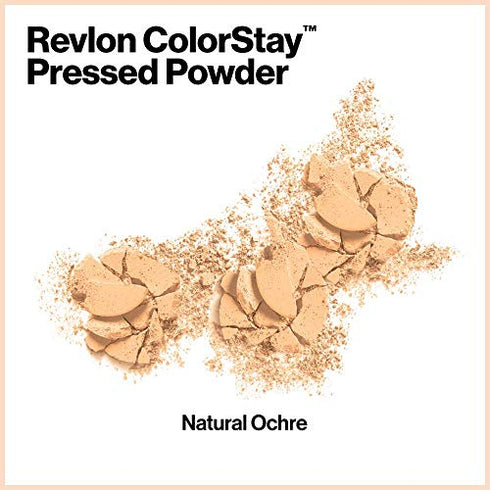 Face Powder by Revlon, ColorStay 16 Hour Face Makeup, Longwear Medium- Full Coverage with Flawless Finish, Shine & Oil Free, 810 Fair, 2.4 Oz