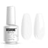 Vishine Gelpolish Professional Manicure Salon UV LED Soak Off Gel Nail Polish Varnish Color French White (1323)