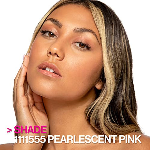 Wet n Wild Color Icon Blush Powder Makeup, Pearlescent Pink | Matte Natural Glow | Moisturizing Jojoba Oil