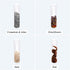 Imrsanl Cremation Jewelry for Ashes Pendant Urn Necklace Cylinder with Glass Vial Keepsake Ashes Memorial Jewelry