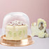 Clear Plastic Cupcake Container,25 PC Diameter 5.3 in Height 4.2 in Muffin Pod Dome Disposable Individual Cupcake Box Plastic Single Cupcake Holders With Lid for Wedding Birthday Christmas Halloween
