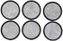 Xcivi Replacement Coffee Maker Water Filtration Set Filter Disk with Frame for Mr. Coffee Brewers Coffee Maker - Water Filtration Kit 6 months supply(1Disk Frame +6Filter Disks )