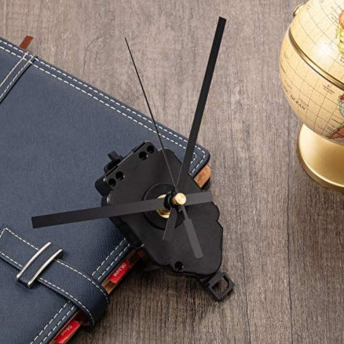 Pendulum Clock Movement Replacement Long Shaft Pendulum Quartz Clock Movement Mechanism Clock Hands for DIY Clock