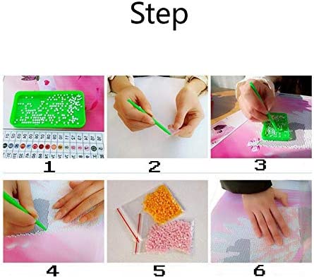 Heart Kiss Penguins Diamond Painting - PigBoss 5D Full Diamond Painting by Numbers - Kiss Penguins Crystal Diamond Dots Kits Art Decor Gift for Adults (11.8 x 11.8 inches)