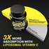 ???????????? - ?? ???????? Vitamin C Supplement - 1600mg with Zinc 50mg - Highest Absorption - Vitamin C Immune Support Complex - Vitamin C Capsules & Zinc Vitamins for Adults - VIT C Immune Booster