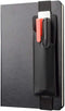 Adjustable Elastic Band Pen Holder, Pencil Holder, Pen Sleeve Pouch for Hardcover Journals, Notebooks, Planners, Fits Notebooks from 8" to 11€? in Height, Hold 2 or 3 Pens, PU Leather, Detachable.