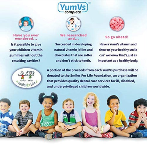 Prebiotic Fiber Zero Gummies for Kids by YumVs | Keto Sugar Free Gummy Chews for Toddlers |4g Fiber for Children Constipation Support | Natural Kosher Halal Berry Chewable 70 Count