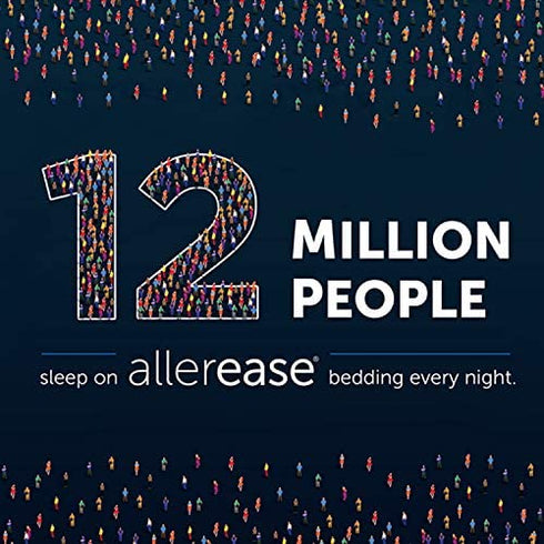 AllerEase Maximum Pillow Protector, King - 2 Pack