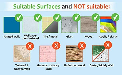 Alphabet Wall Decals for Kids Rooms - ABC Toddler Boy and Girl Playroom D©cor Animal Stickers - Wall Decals for Kids Rooms