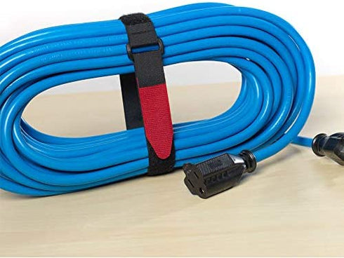 VELCRO Brand 90107 - All Purpose Straps - 18" x 1" All Purpose Strap, 2 Ct. - Black