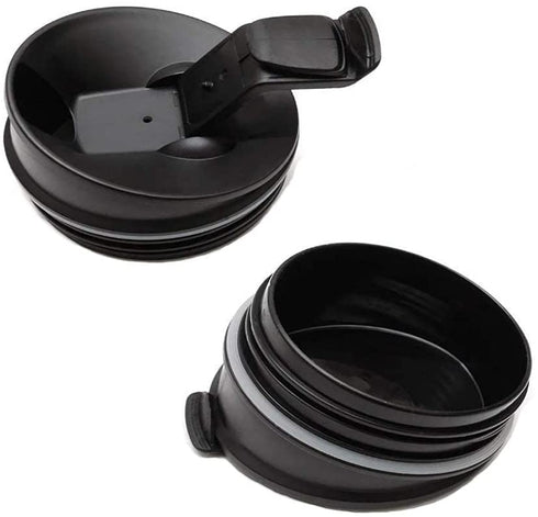 Anbige Replacement Parts Lids for 16oz Cups ,Compatible with Ninja Blender BL660 BL770 BL740 BL771 BL773CO QB3000/QB3000SSW/QB3004/QB3005 (2 Pack Sip & Seal Lids)