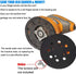 5" Hook and Loop Sander Pad for Ridgid R2600, R2601 Random Orbit Sanders - Replacement for Pad Part Number 300527002 - with Extra Hard Backing