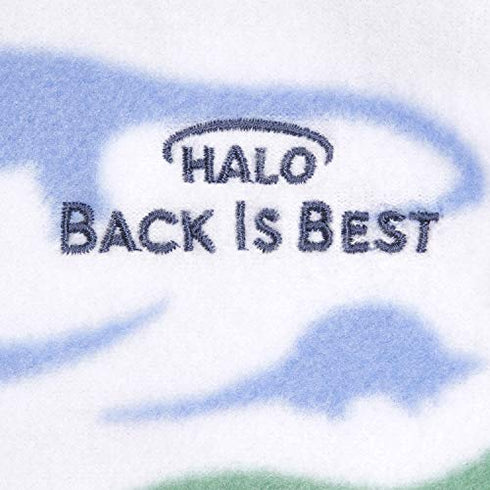 HALO Sleepsack 100% Cotton Wearable Blanket Micro-Fleece, TOG 1.0, Dinos, Large