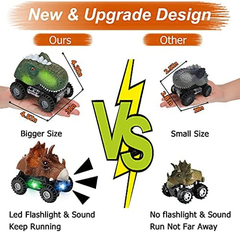 Dinosaur Toys for 2 Year Old Boy: Toddler Boy Toys for 3 Year Old Boys,Dinosaur Toys for Kids 3-5,Kids Toys for 2 3 4 Year Old Boy Birthday Gift,Dino Car Toys for Little Boy Toys