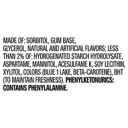 ORBIT Gum Spearmint Sugarfree Chewing Gum, 14 Pieces (Pack of 12)