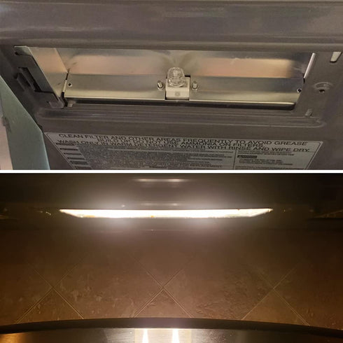 G9 Halogen Light Bulb 25W for Whirlpool Microwave Oven, Whirlpool Over The Stove Range Microwave, Replace W10709921 (4 Pack)