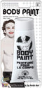 Forum Novelties 3.4 Oz White Fx Washable Body Face Paint Sports Fan Halloween Cream Tube Makeup