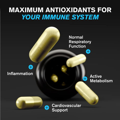 ???????????? Quercetin 500mg Supplement with Bromelain, Vitamin C, Zinc 50mg, & Vitamin D3 5000 IU - for Cardiovascular Health, Anti Inflammation, & Immune Response - 5 in 1 Immunity Health Supplement