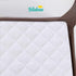 Pack N Play Playard Mattress Pad Cover for Pack and Play Mattress, Premium Bamboo Terry Surface, Smooth & Soft Mattress Covers for Mini / Portable Crib Mattress, White