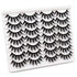 Veleasha Lashes 3D Faux Mink Lashes Fluffy False Eyelashes Natural Look 14 Pairs Lashes Pack Luxury Wispy Fake Eyelashes