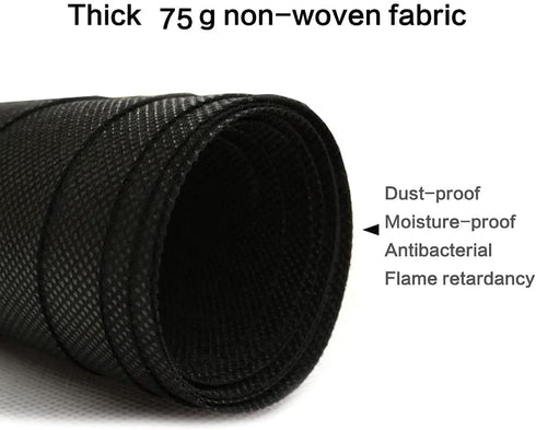 W 39inch by L 118inch Upholstery Cambric Dust Cover Fabric Replacement,Bottom Cloth Nonwoven Dust Cover for Chairs,Underside of Upholstered Furniture