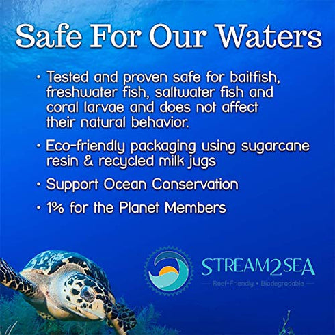 SPF 30 Mineral Sunscreen Biodegradable & Reef Safe Sunscreen | 1 Fl oz Travel Size Pack of 3 | Non Greasy & Moisturizing Mineral Sunscreen For Face and Body Protection Against UVA & UVB by Stream2Sea