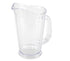 G.E.T. P-1064-1-CL-EC BPA-Free Break-Resistant Plastic Serving Pitcher, 60 Ounce, Clear