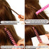 40 Pieces Spiral Hair Perm Rod Spiral Rod Plastic Long Barber Hairdressing Styling Curling Perm Rod Hair Rollers Salon Tools for Women Girls (5.98 x 0.47 Inch)
