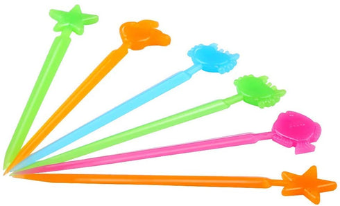 86 Pcs Animal Food Picks for Kids, Fun Bento Picks, Cute Cartoon Animal Fruit Food Toothpicks, Lunch Bento Box Picks for Toddler