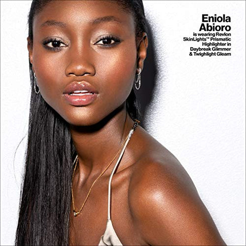 Revlon Skinlights Prismatic Powder Highlighter, Lightweight, Super-Smooth Buildable Shimmer, Twilight Gleam (202), 0.28 Oz