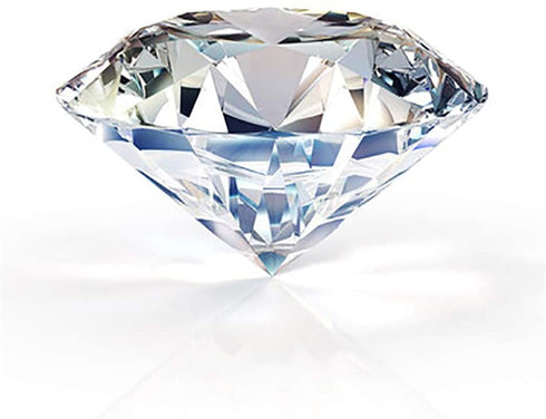 Large Crystal Diamond Paperweight with Stand Jewels Wedding Decorations Centerpieces Home Decor 3.15 inch (Clear)