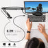 FIFINE Studio Condenser USB Microphone Computer PC Microphone Kit with Adjustable Scissor Arm Stand Shock Mount for Instruments Voice Overs Recording Podcasting YouTube Karaoke Gaming Streaming-T669